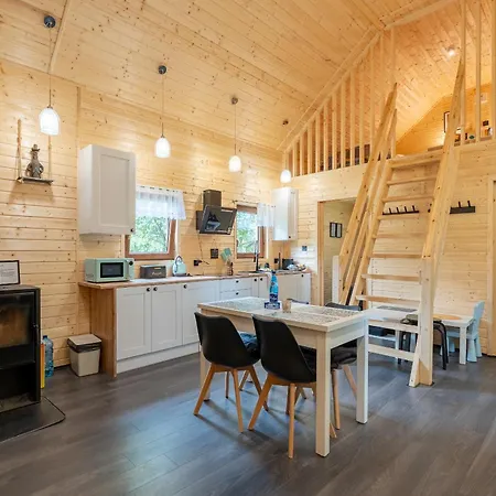 Domek Pan Modrzew - Slow - Hamaki - Chill - Ogrodzony Teren Pet Friendly Zachelmie  Exterior foto