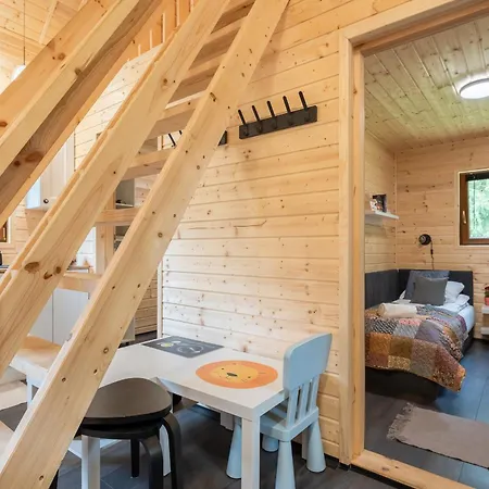 Domek Pan Modrzew - Slow - Hamaki - Chill - Ogrodzony Teren Pet Friendly Zachelmie  Exterior foto