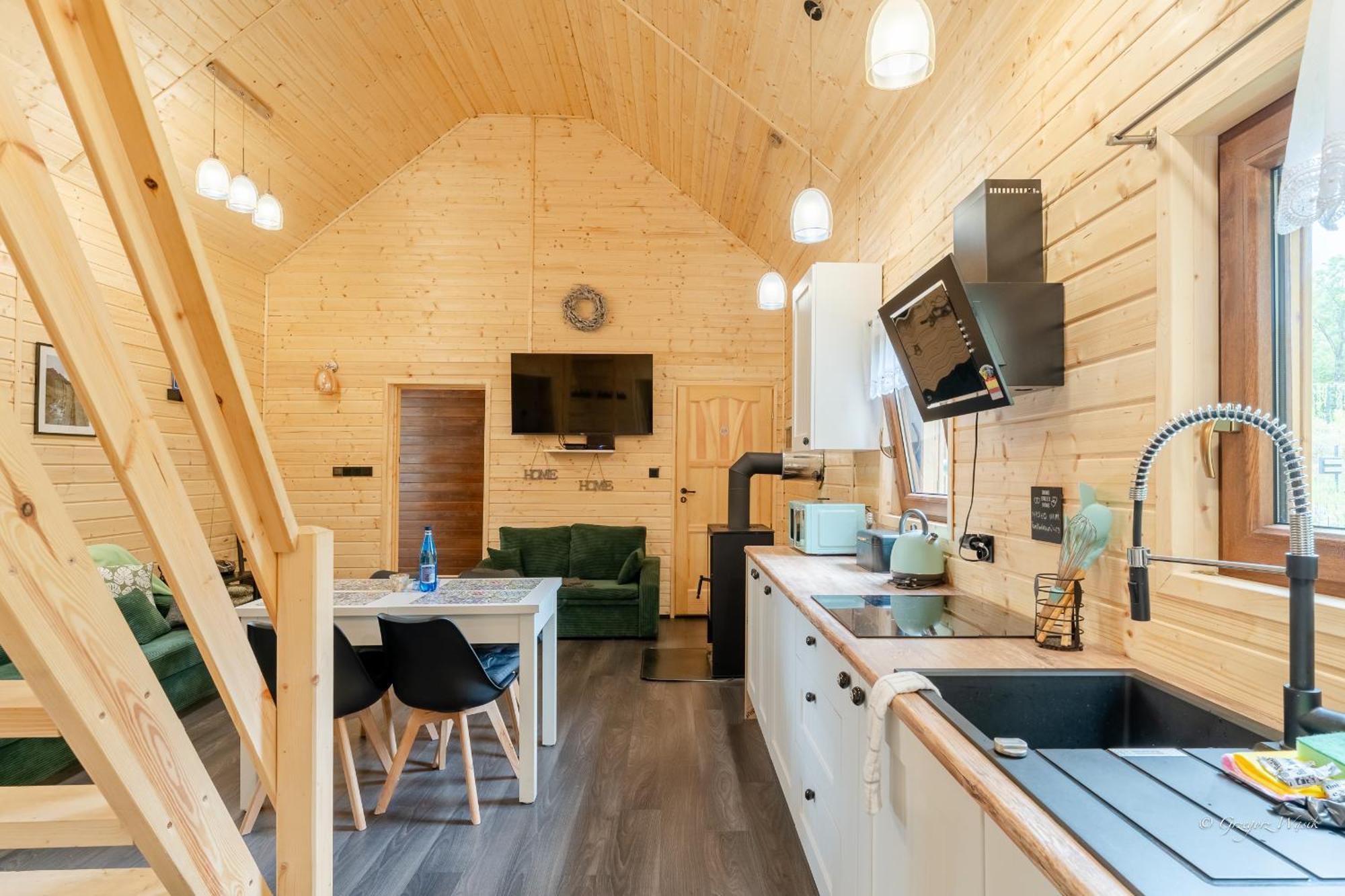 Pan Modrzew - Slow - Hamaki - Chill - Ogrodzony Teren Pet Friendly Chalet